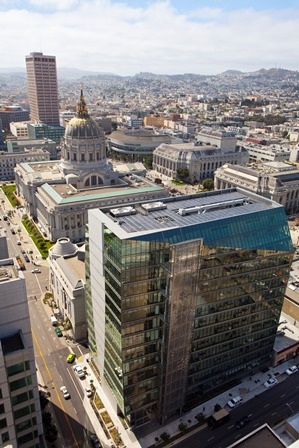 SFPUC headquarters at Headquartered at 525 Golden Gate Avenue in San Francisco.
