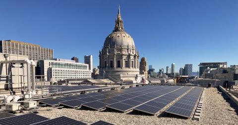 San Francisco solar panels