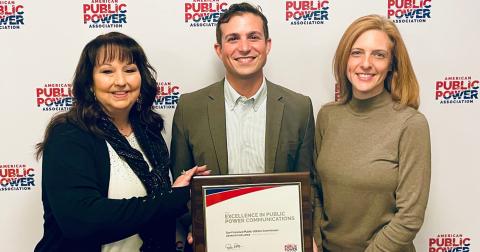 APPA has recognized the SFPUC for an Excellence in Public Power Communications Award