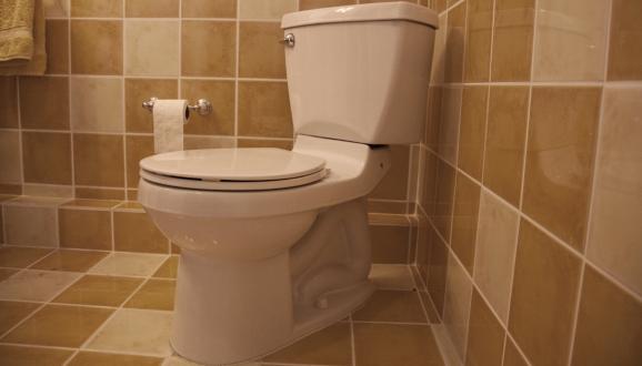 Photo of a toilet. Apply for a free water-efficient toilet from the SFPUC and save more water in 2024!